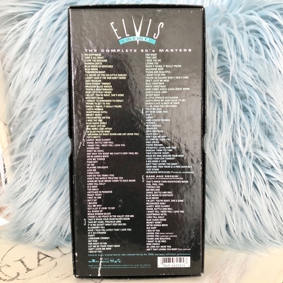 Elvis, The Complete 50s Masters, 1992, Vintage,‎ 5, Cassette, Box Set - Picture 3 of 16